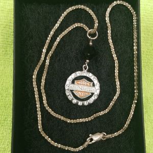 Harley -Davidson Sterling CHAIN and pendent.